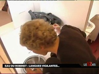 L'alcool non ! L'eau ferrugineuse oui !