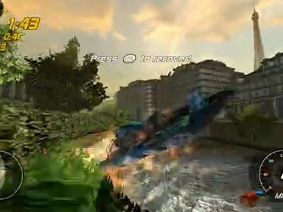 [XBLA] Hydro Thunder Hurricane - Trailer Paris Sewers