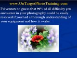 Digital Photography Training - The Overlooked Step!