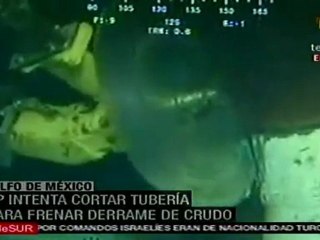 En marcha nuevo intento de BP por frenar el derrame petroler