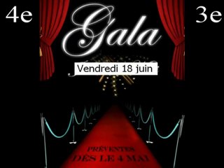 Gala de fin d'année - 4ème  3ème