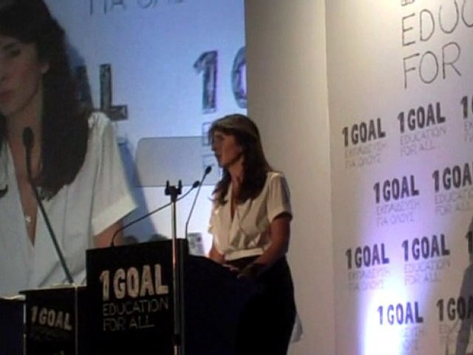 Η πρόεδρος της ActionAid Ελλάς κ.Α .Μητσοτάκη