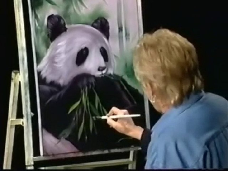 BOB ROSS WILDLIFE SET - PANDA