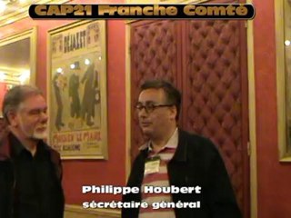 CAP21 Philippe Houbert Secretaire Général