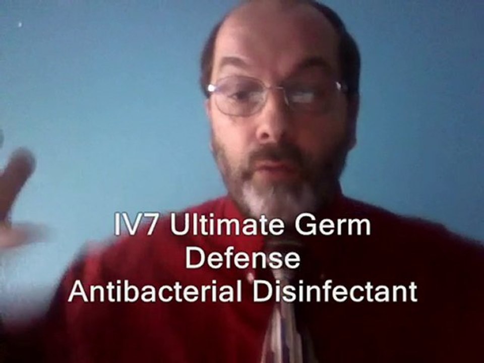 Best AntiBacterial Disinfectant Is IV-7 Ultimate Germ Defens