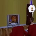 The Sims 2 - Custom TV Michael Jackson