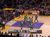 Kobe Bryant drains the long jumper off the jump ball in the