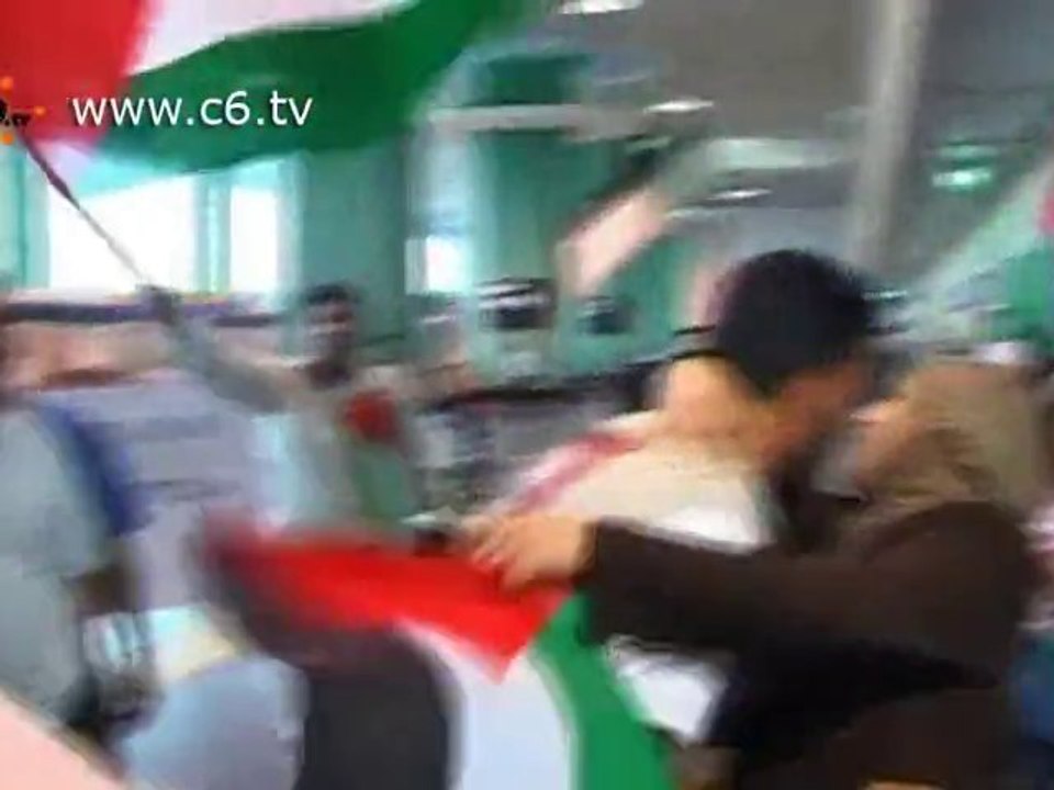 Freedom Flotilla: Angela Lano e Rahim Awin a Malpensa