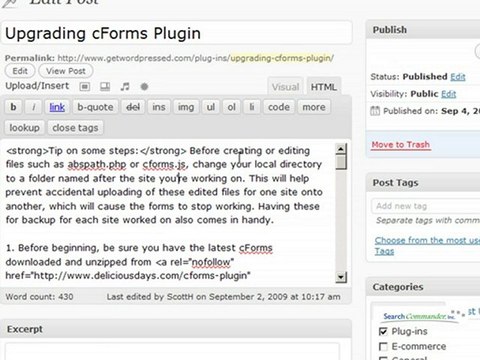 Installing Your Site Checker Wordpress Plugin