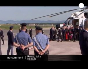 Pope departs Rome for Cyprus - no comment