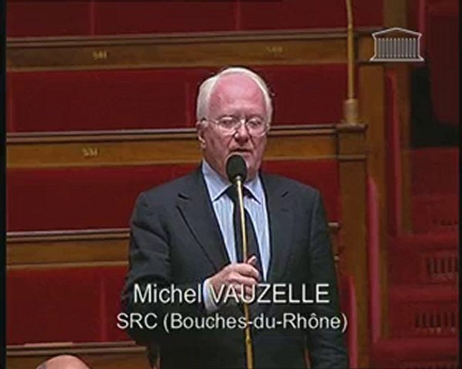 Réforme territoriale : M.Vauzelle à l'Assemblée Nationale.