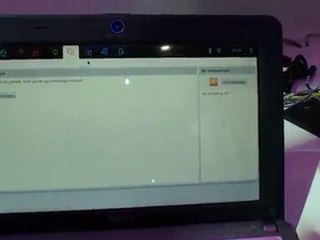Intel MeeGo netbook and walk-through from Computex booth