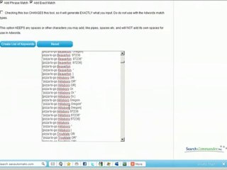 Keyword Multiplier Tool