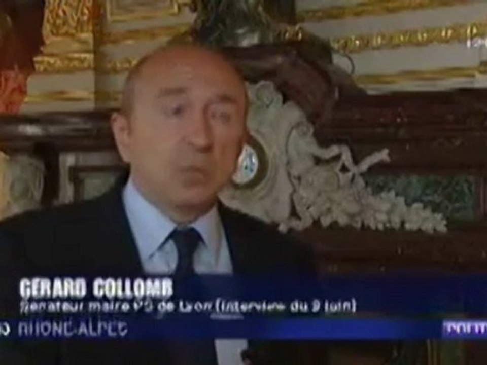 Les prises de position de Gérard Collomb, France 3
