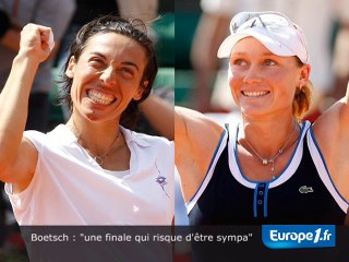 Arnaud Boetsch présente la finale dames