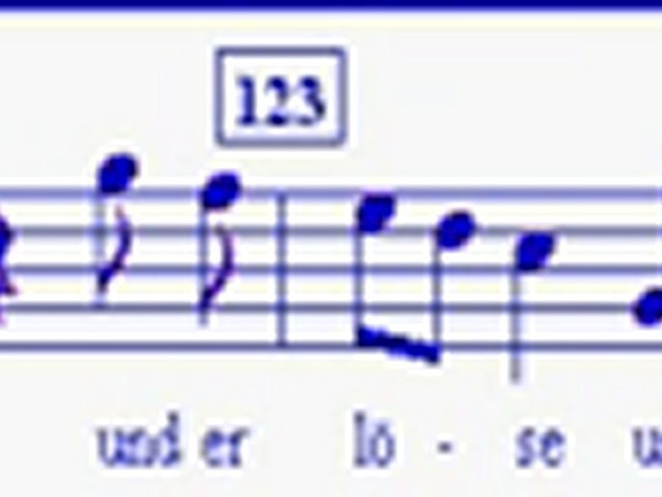 Nun danket alle Gott  (JC Altnickol) bass mes. 93 to choral