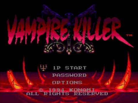 Vampire Killer [megadrive] videotest/decouverte