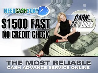 MONEY TALKS. CASH FOR EMERGENCIES