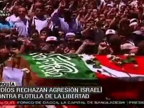Judíos rechazan agresión israelí contra Flotilla de la Li