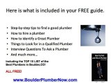 The Best Boulder Plumbing Services Plumber