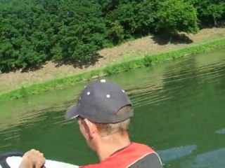 Essai du bateau