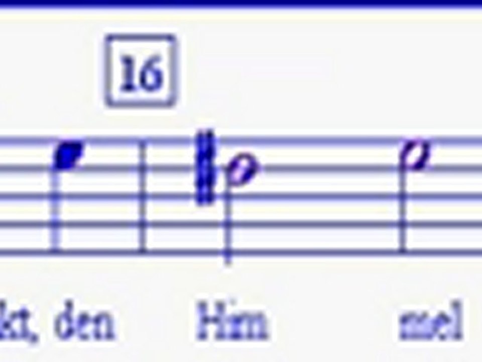 Befiehl du deine wege vers 1 JC Altnickol bass