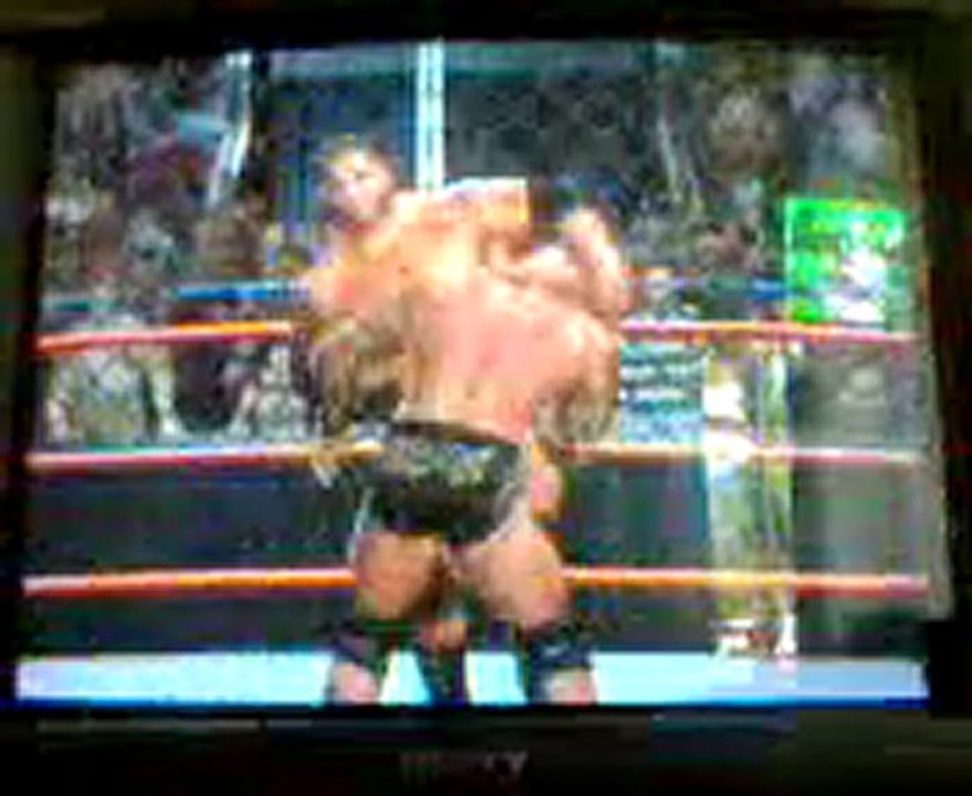 Batista vs Randy Orton Only Wrestling