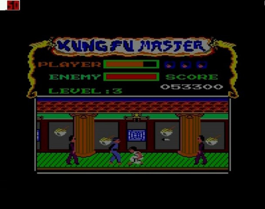 Kung Fu Master (version Amstrad  cpc 6128)