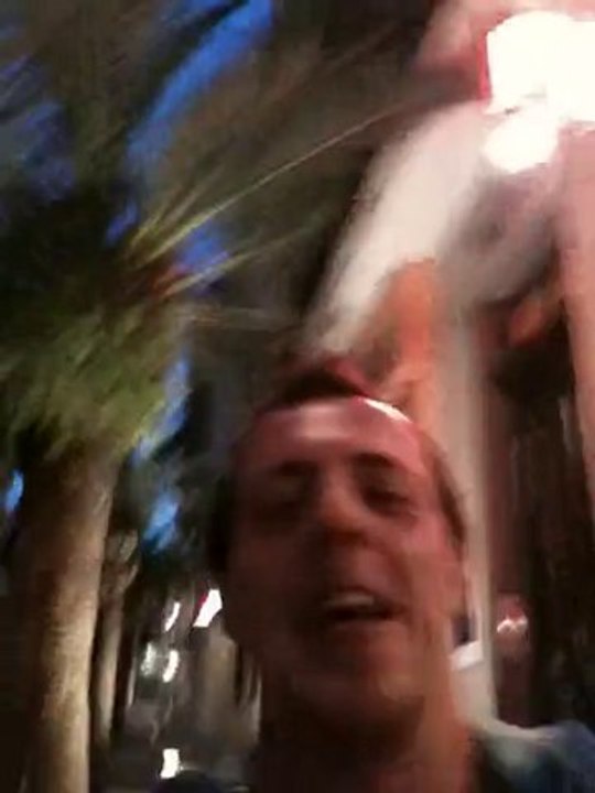 soirée au resto aprés un apéro bien ensoleillé