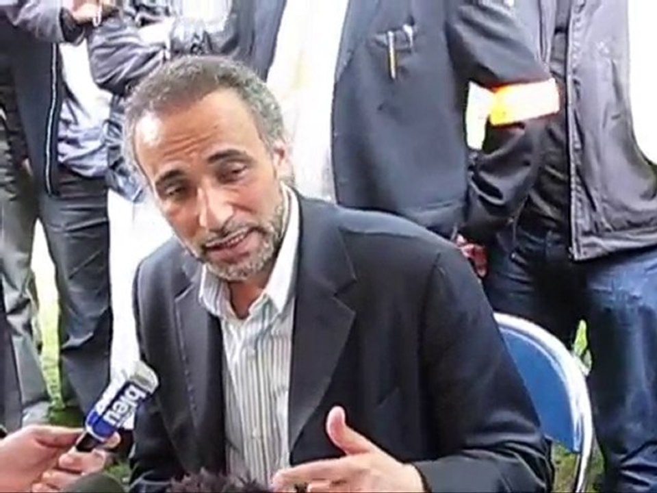 Tariq Ramadan à Nantes: polémique conductrice voilée_04-2010