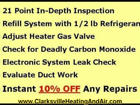 Clarksville TN Heating Air Conditioning Cool|(931) 980-4328
