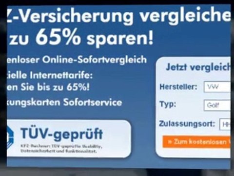 Kfz Versicherung vergleichen