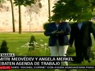 Rusia y Alemania discuten agenda por dos días