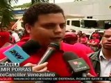 Rechazo al ataque israelí y apoyo a Palestina en Venezuela