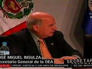 José Miguel Insulza pide transparentar los gastos militares
