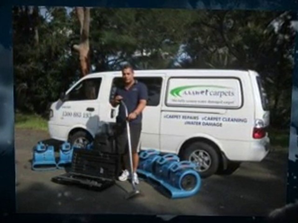 Carpet restoration from water damage - AAAWetCarpets Sydney