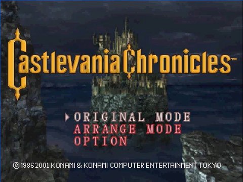 Castlevania chronicles [playstation] videotest/decouverte