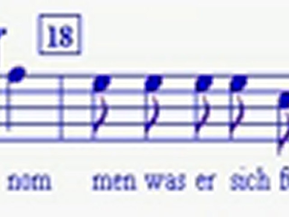 Befiehl du deine vers 5 JC Altnickol bass