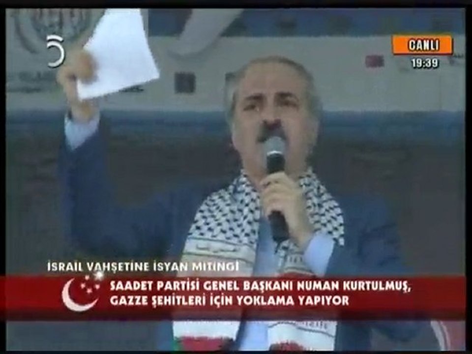İsrail Vahşetine İsyan Mitingi | ''Şehitler Burada!''