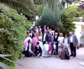 le Cap Brun- photo de groupe avec mariée