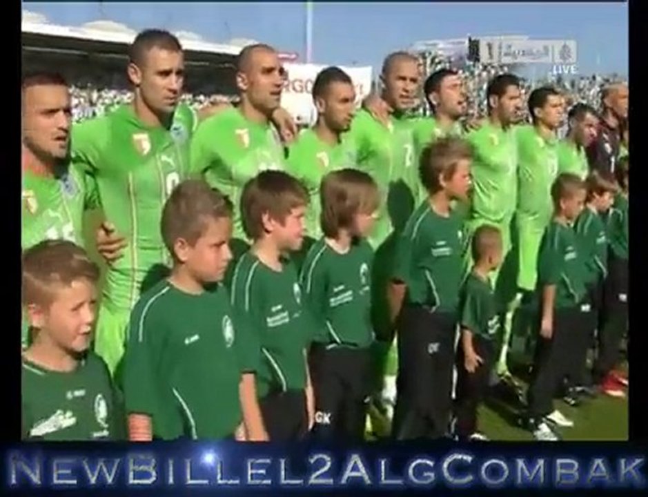 Hymne national Algerien á Fürth -Allemagne-