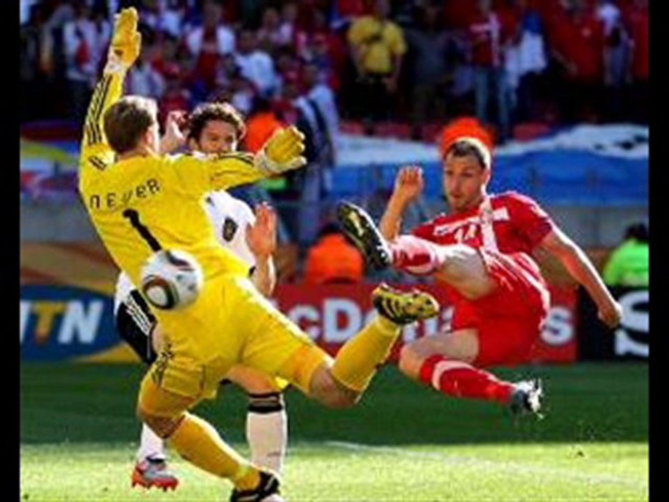 Germany 0-1 Serbia Klose sent-off, Podolski penalty-miss