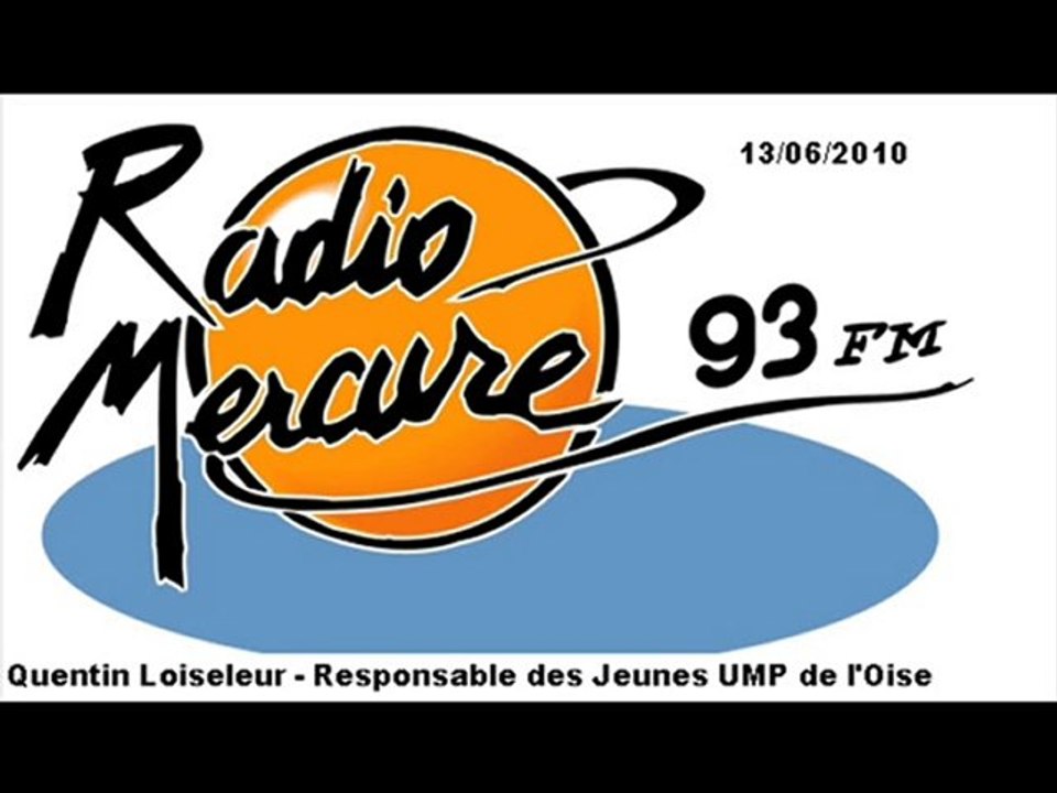 Quentin Loiseleur sur Radio Mercure (13/06/10) 1ère Partie