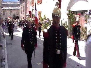 Vidéo procession fête Dieu Aussois