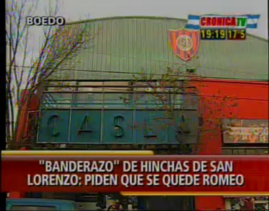 "Banderazo" por Romeo