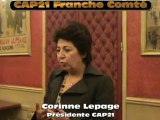 Corinne Lepage Présidente CAP21