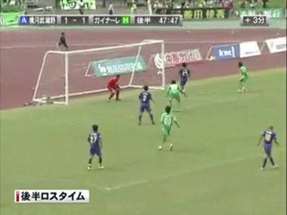ガイナーレ　逆転勝利で首位キープ
