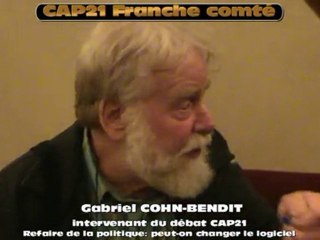 CAP21 - Les interviews de couloir - Gabriel Cohn-Bendit