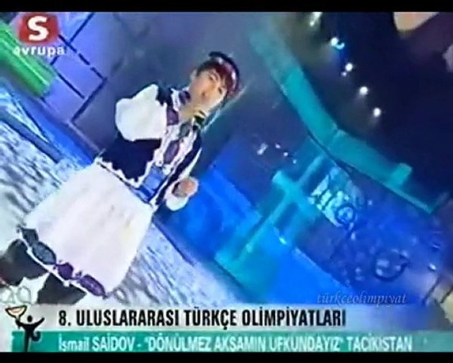 Dönülmez akşamın-2 Tacikistan 8.Türkçe Olimpiyatı