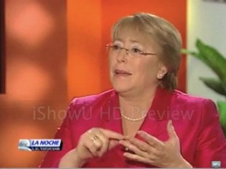 Bachelet habla de la economía